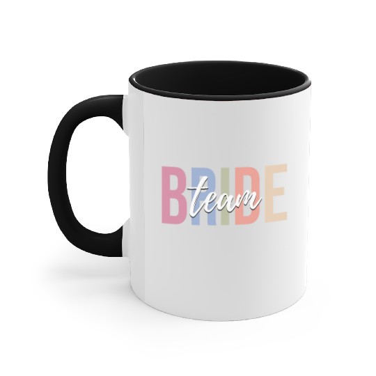 Bridal Party Bachelorette Party Accent Mugs