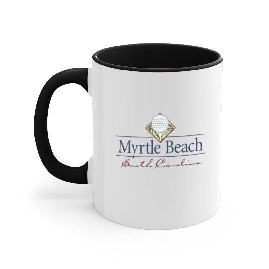Myrtle Beach Golf South Carolina Accent Mugs