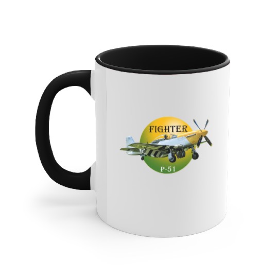 P-51 Accent Mugs