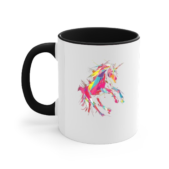 Unicorn Rainbow Animal Zoo Accent Mugs