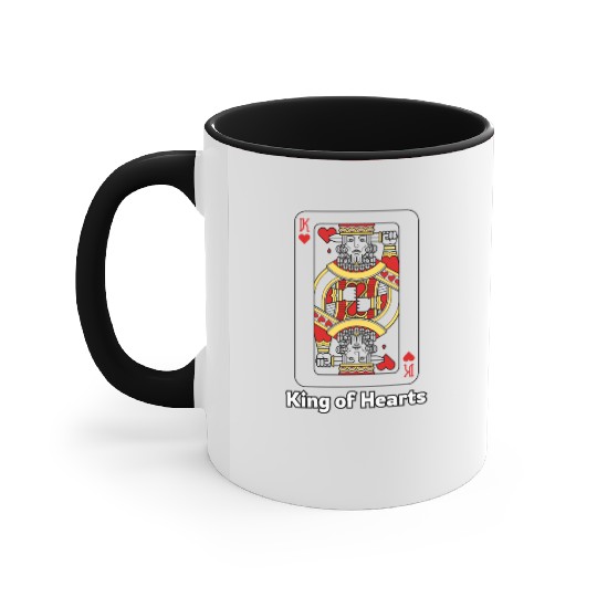 King of Hearts Accent Mugs