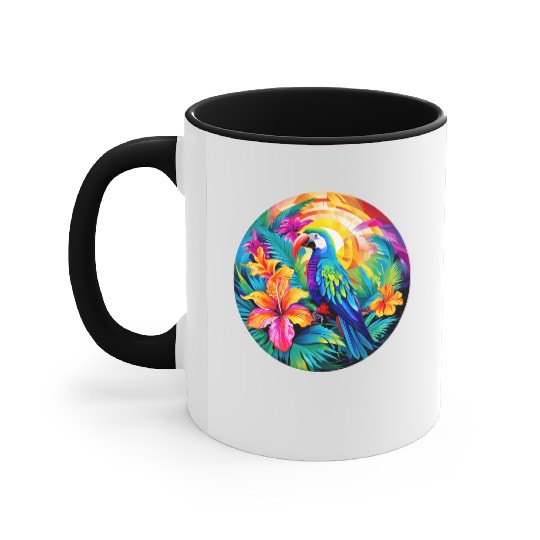 circular-design-featuring-a-bustling-tropical Accent Mugs