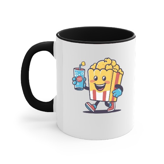 Popcorn and Soda: Moments of Joy Accent Mugs
