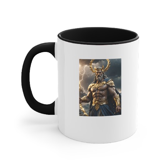 Zeus Jupiter Roman Greek God Accent Mugs