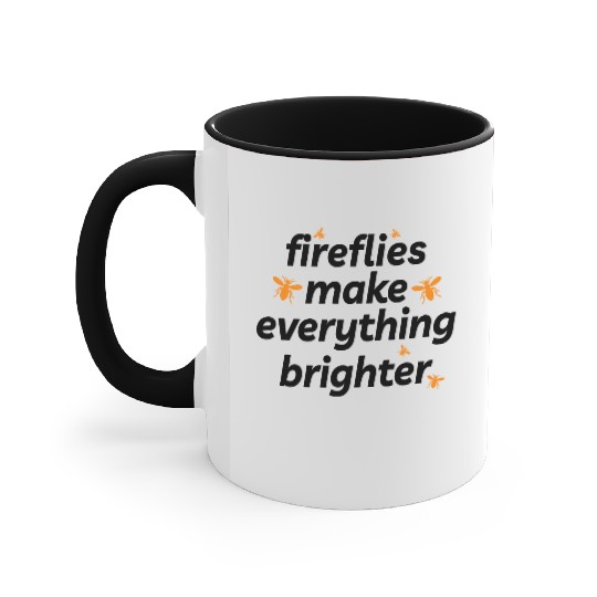 Fireflies Firefly Lightning Bug Insect Collector Accent Mugs