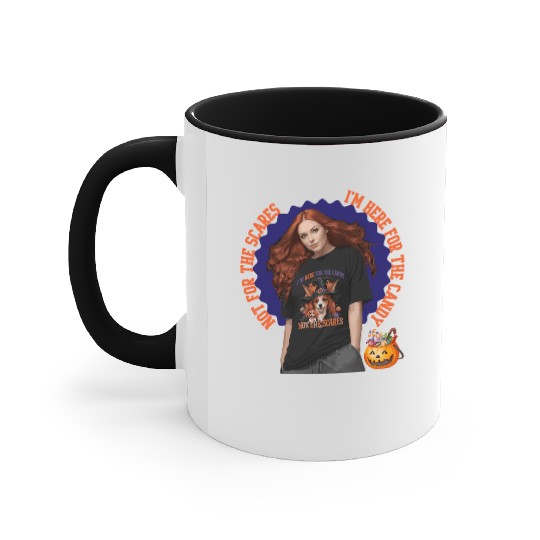 for candy happy Halloween Accent Mugs