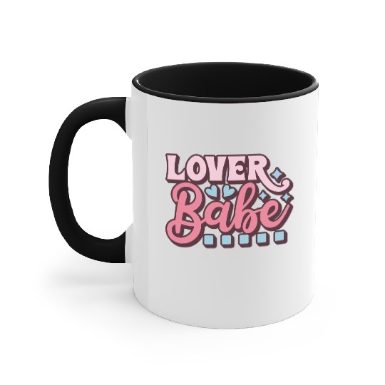 Valentines Day, Valentine Retro Accent Mugs