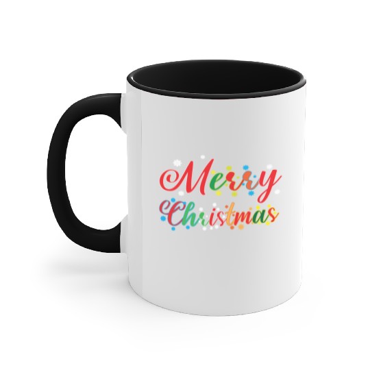 Holly Jolly Holidays : Merry Christmas Accent Mugs