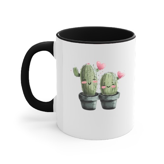 Valentines Day, Valentine Retro Accent Mugs