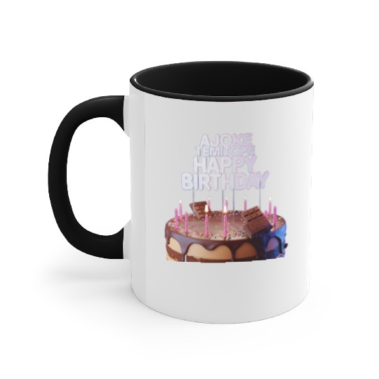 Premify 3D Pop Up Happy Birthday Card with Light & Accent Mugs