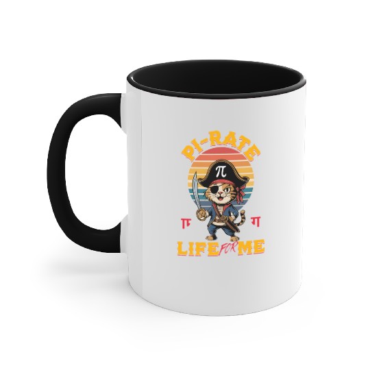 Pi-Rate Life for Me Accent Mugs