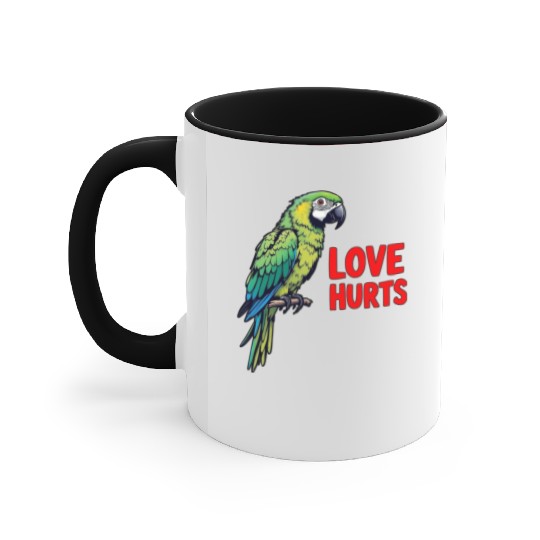 Love Hurts Accent Mugs