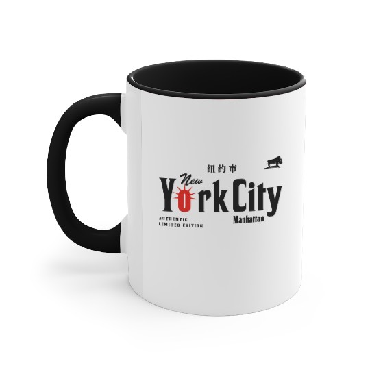 New York City - Manhattan Accent Mugs