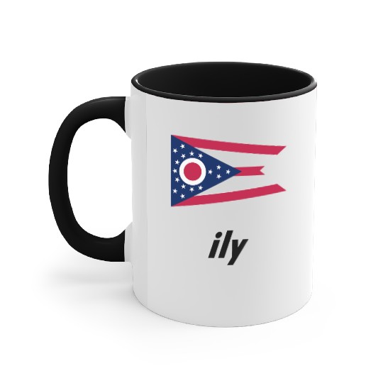 Ohio • ily (i love you) Accent Mugs