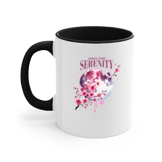 Springtime Serenity - Spring Design Accent Mugs