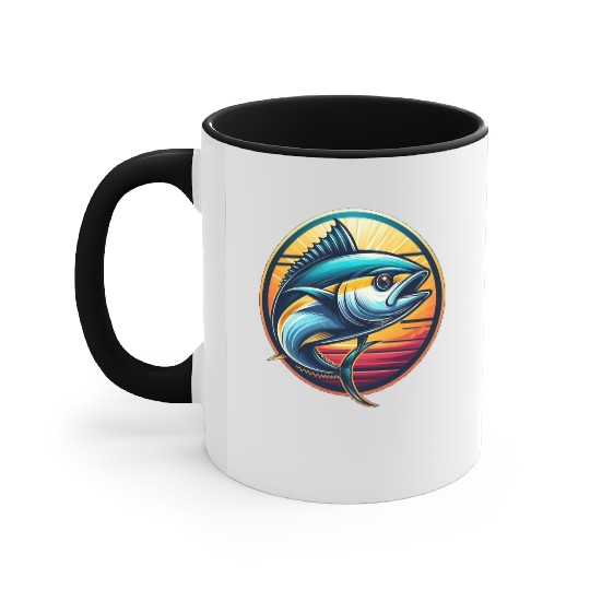 Yellowfin Tuna – Ocean Wanderer Accent Mugs
