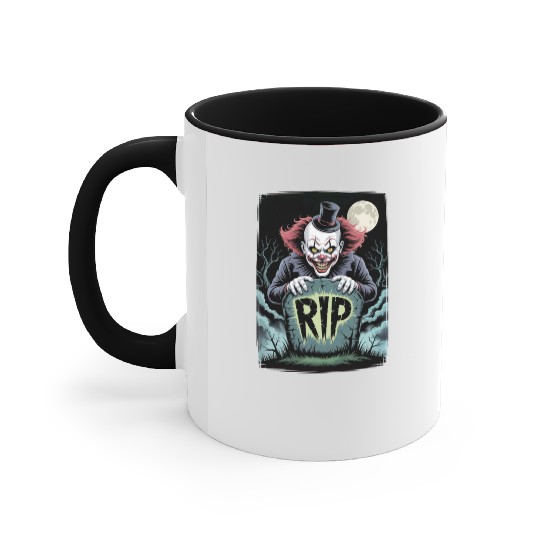 Halloween Horror Scary Thriller Trick Or Treat Accent Mugs