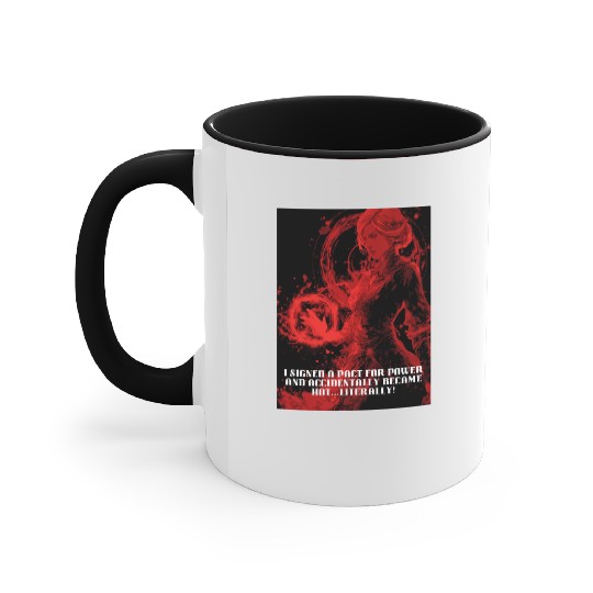 Female Warlock Accent Mugs