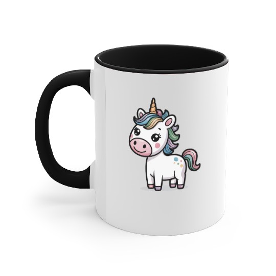 Believe in Magic – Cute Rainbow Unicorn Fantasy Accent Mugs