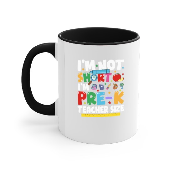 Pre K Teacher Back To School Pre kindergarten Accent Mugs
