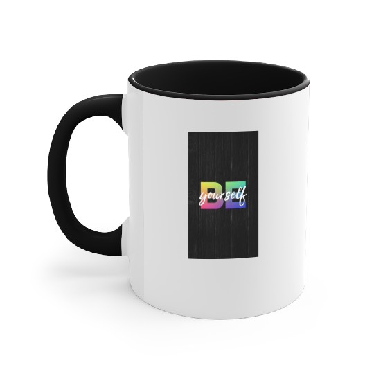 Be Yourself Accent Mugs