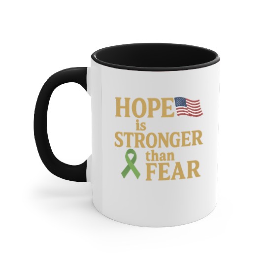 Childhood Cancer Awareness Accent Mugs