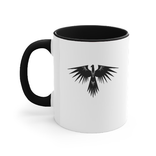 Bird of Prey HD VECTOR Accent Mugs
