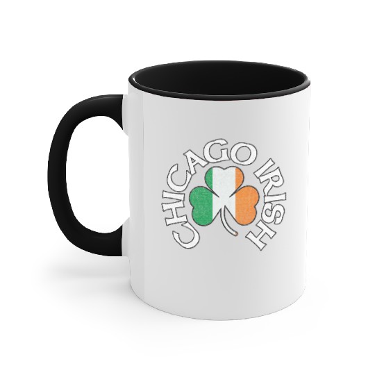 Chicago Irish Shamrock Apparel Accent Mugs