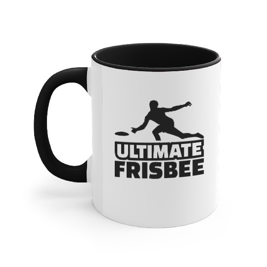 Ultimate Frisbee Accent Mugs