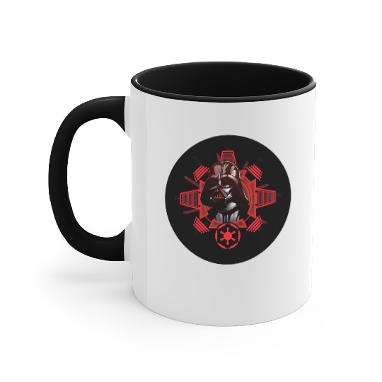 Cool Star Wars Darth Vader art Accent Mugs