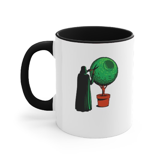 Funny Star Wars Darth Vader Gardener Accent Mugs