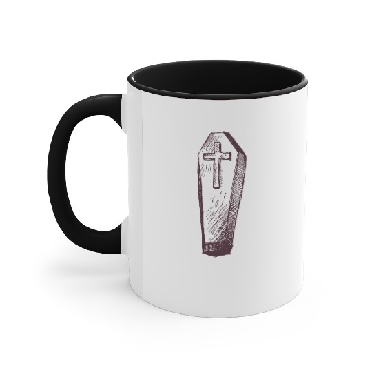 Coffin Accent Mugs