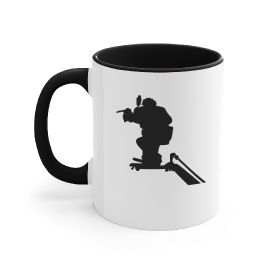 Movie camera Accent Mugs
