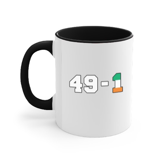 49-1, Conor McGregor vs Floyd Mayweather Accent Mugs