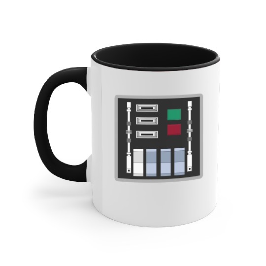 Darth Vader Control Panel - A New Hope Accent Mugs