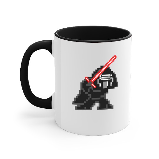 8-bit Kylo Ren Accent Mugs