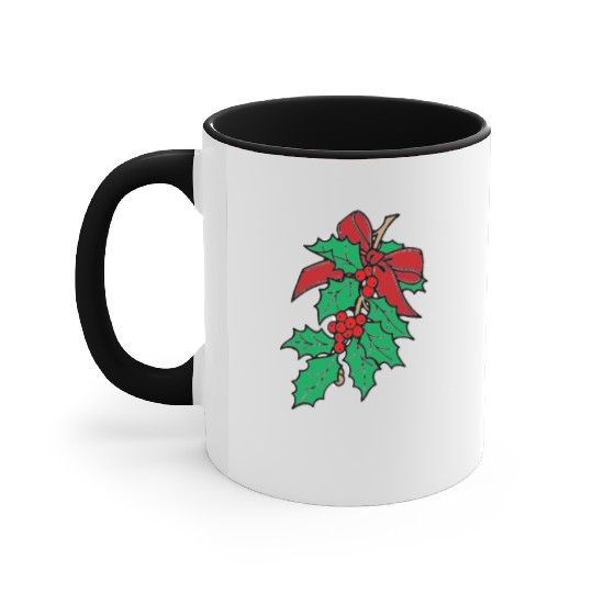 Mistletoe Accent Mugs