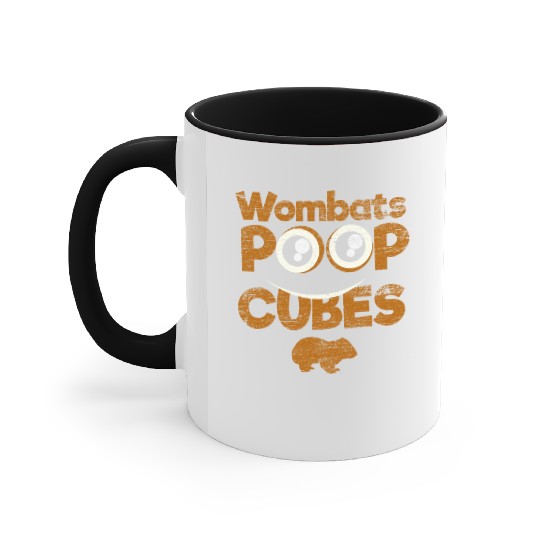 Wombat Feces Accent Mugs