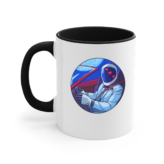 SpaceX Tesla Starman Accent Mugs