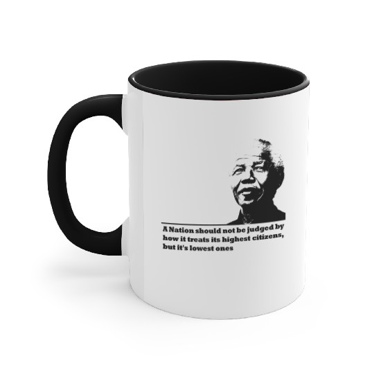 Nelson Mandela Accent Mugs