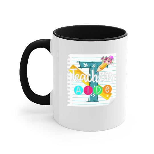 Teacher's Aide Accent Mugs Teacher Assistant Gift