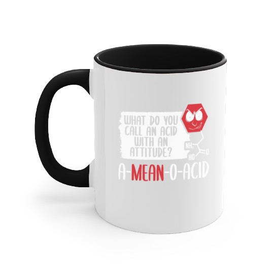 A Mean O Acid, Science Fiction Laboratory Science Accent Mugs