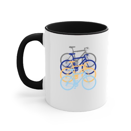 Tour de France. Just ride. Racing Bicycle Gift. Accent Mugs