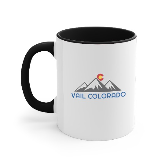 Vail Colorado Rocky Mountain Accent Mugs