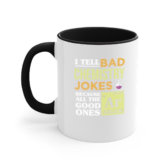 Funny Science Argon Periodic Table Chemistry Jokes Accent Mugs