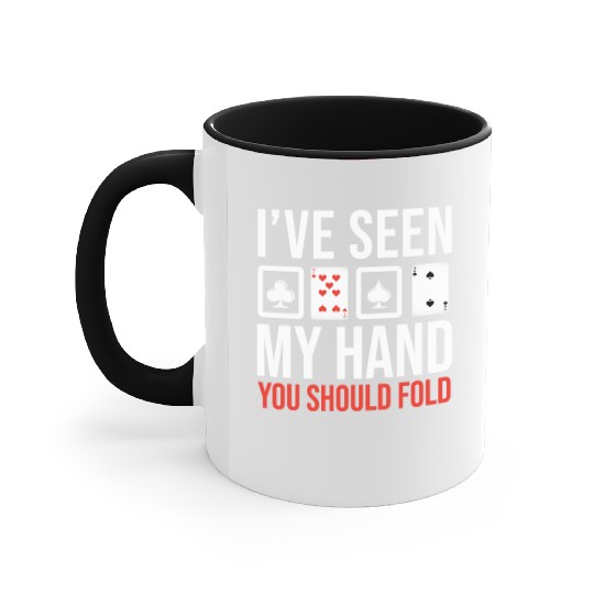 Poker Texas Holdem Accent Mugs