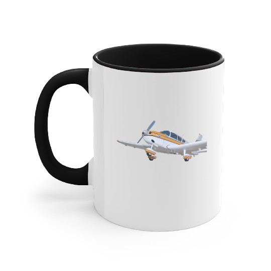 piper pa 28 cherokee Accent Mugs
