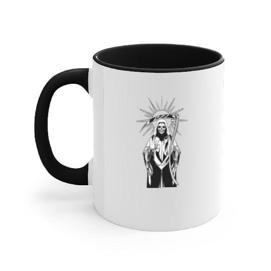 Saint Death Accent Mugs