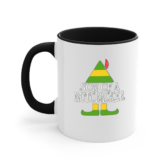 Son of a nutcracker Accent Mugs