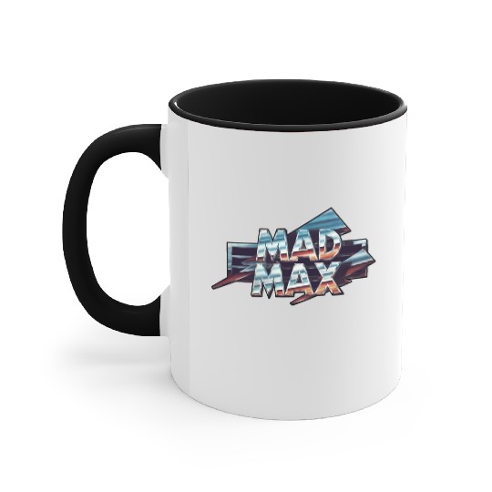 mad max logo Accent Mugs
